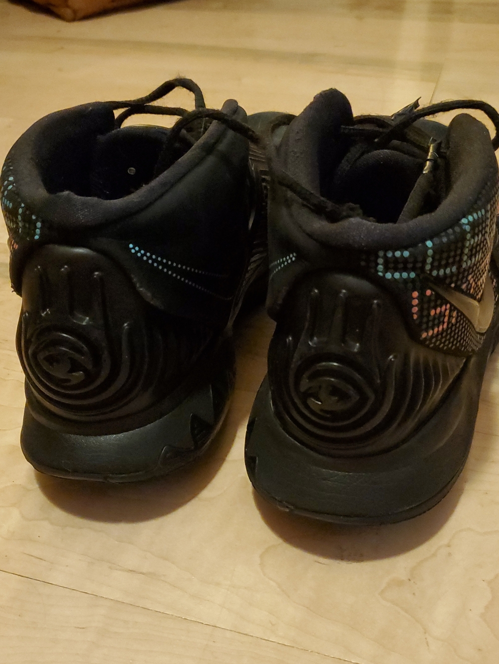 Nike Kyrie 6 Shot Clock Black Men's Size 10 BQ4 No Box/ New Inserts. - Picture 13 of 16